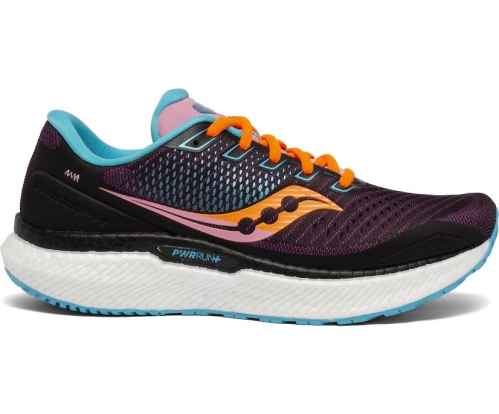 Tenis Saucony Triumph 18 Mujer Zapatillas Running Future / Neon México MX-240-QW